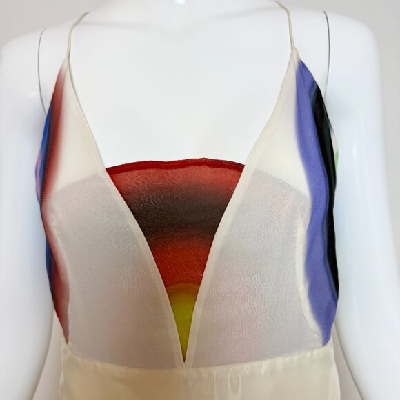 FENDI by KARL LAGERFELD 2008 Vintage Runway Silk Dress - Picture 9 of 12